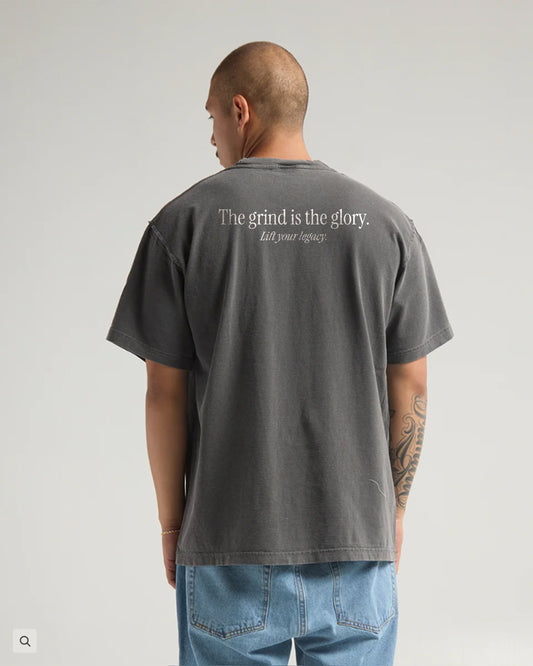 LIFTED Dove T-shirt – Reverse Stitched Heavyweight Cotton