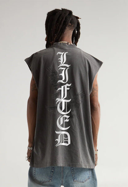 Lifted Sleeveless Muscle Tee