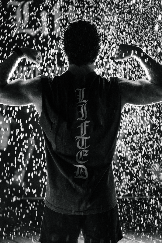 Lifted Sleeveless Muscle Tee